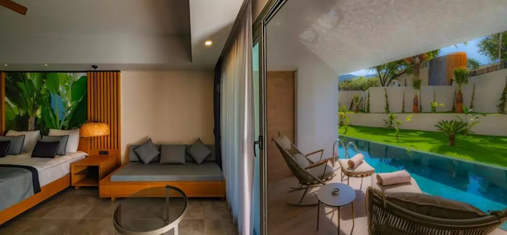 اتاق Samara Hotel Bodrum